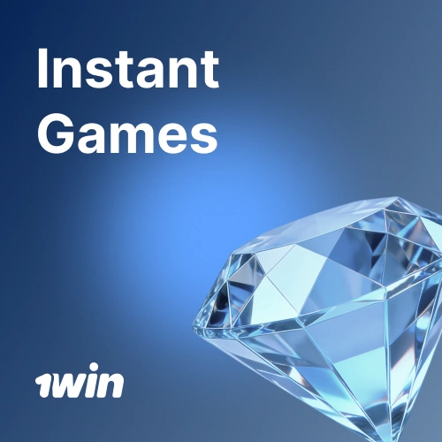 Enjoy instant win games for quick payouts on 1win India.